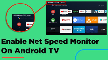 Enable Net Speed Monitor On Android TV | Mi Box | Android TV