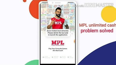 MPL UNLIMITED MONEY || AUTO CLICKER DETECTED PROBLEM SOLVED