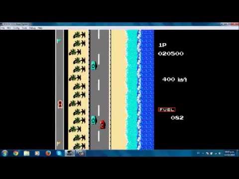 Road Fighter All courses - YouTube