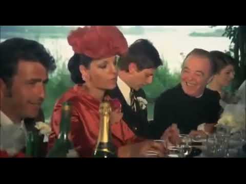 La Nipote (1974 film) — Footsie under the table — commedia all'Italiana sexy Nello Rossati Italy