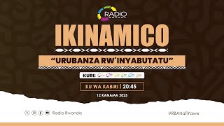 IKINAMICO: URUBANZA RW'INYABUTATU