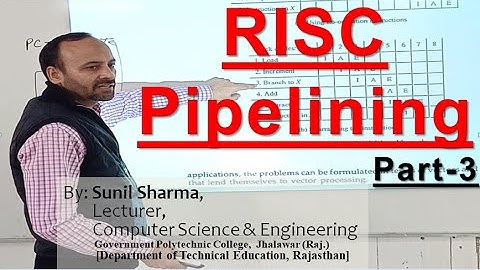 RISC Pipeline(Part-3) | Computer System Organization | Computer Architecture