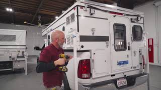 Loading PopUp Camper on Truck | Four Wheel Campers, Inc.