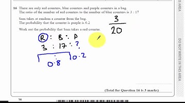 Edexcel June 2018 - Paper 1 - Higher Q16 - GCSE Maths