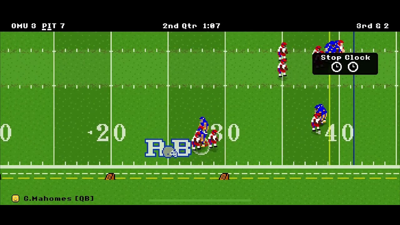 Retro Bowl Career Mode Ep 1| Big Game against Ole Miss in my Debut