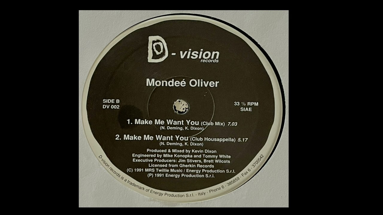 Mondeé Oliver | Make Me Want You (Club Housapella)