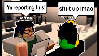 ROBLOX Verde Cafe Training but i cant train