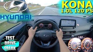 2021 Hyundai Kona 1.0 T-GDI Mild Hybrid N-Line 120 PS TOP SPEED AUTOBAHN DRIVE POV