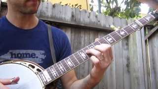 "Cherokee Shuffle" Banjo Lesson chords