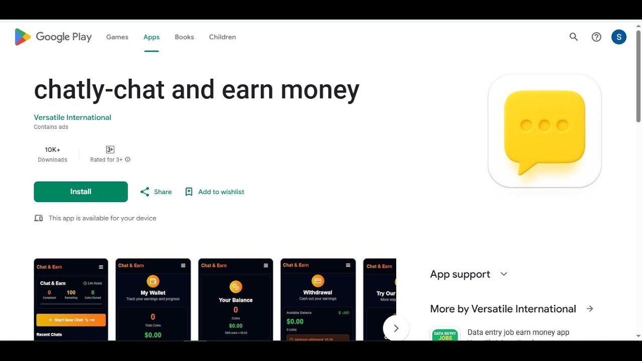 chat and earn money app,side income for students and housewife