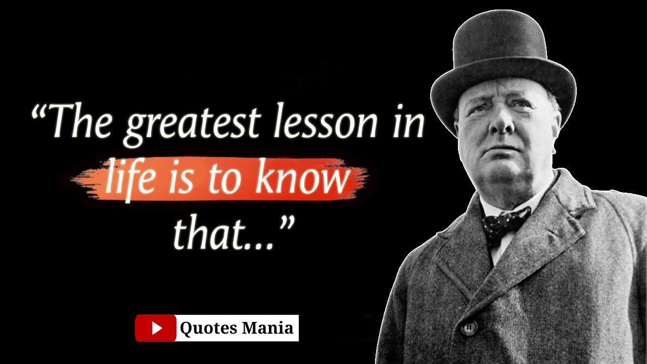 Winston Churchill Famous Quotes | Quotes Mania