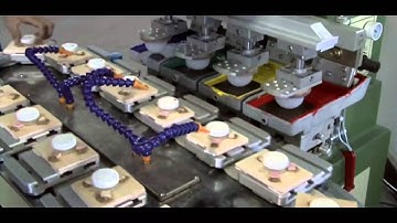 4 Color Pad Printing Machine 4 Color Pad Printer