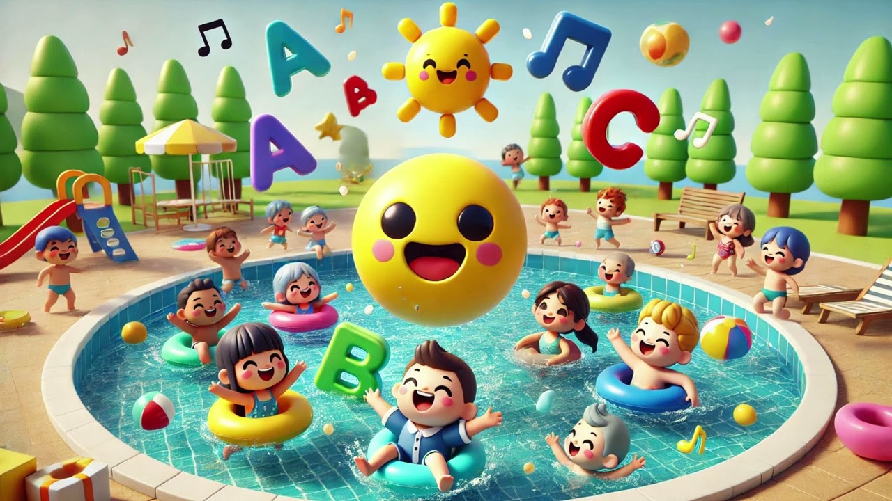 🧸🛟 Floating Toys ABC Song – Fun Learning Kids Song 🎶🌈|Nursery Rhymes & Kids Songs