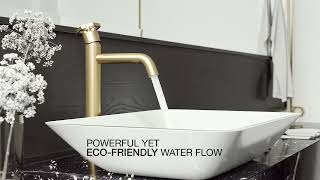 VIGO Hart Ruxton 12 in. Single Hole Vessel Faucet (VG03033)