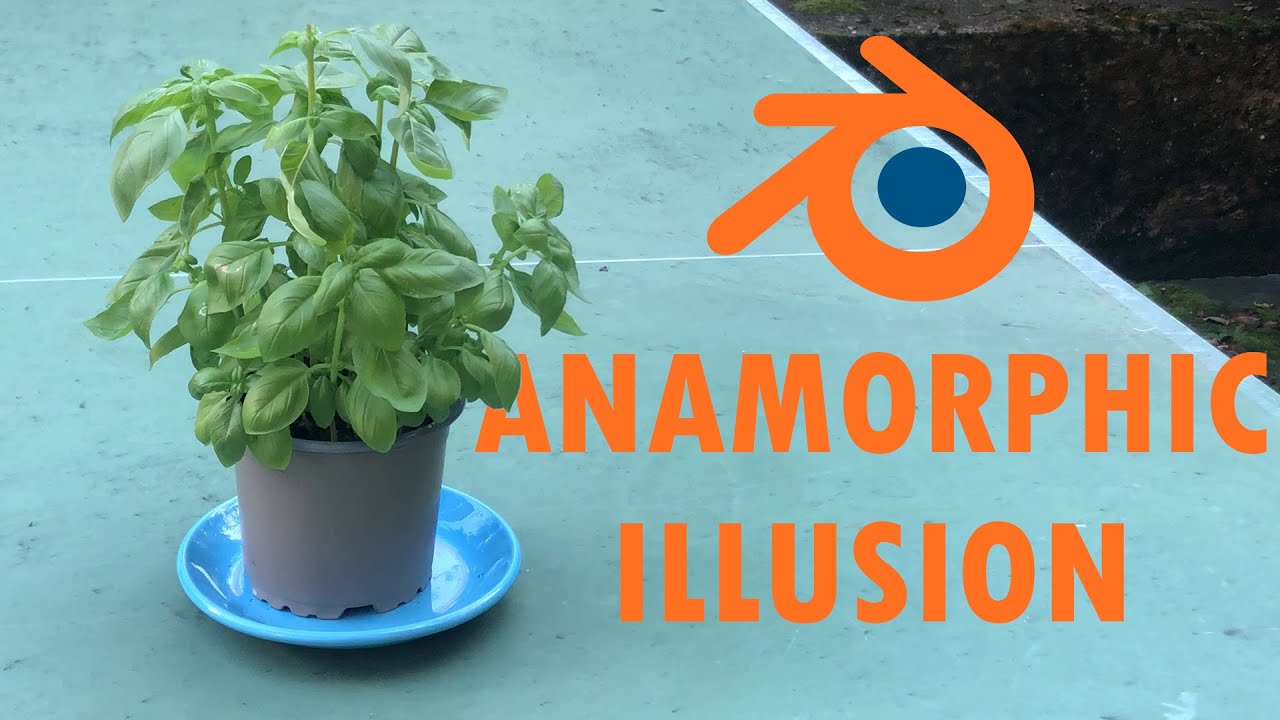 Create an Anamorphic Illusion with Blender! (VFX Tutorial) - YouTube