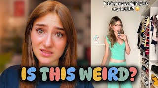Is TikTok's 'My Weight Picks My Outfit' Trend Going Too Far?