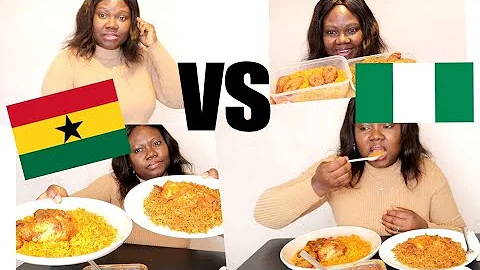 GHANIAN VS NIGERIAN JOLLOF RICE | IS GHANIAN JOLLOF RICE BETTER THAN NIGERIAN JOLLOF RICE ?