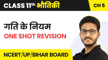 Gati Ke Niyam - One Shot Revision (Part 1) | Class 11 Physics Chapter 5 | IIT-JEE | NEET