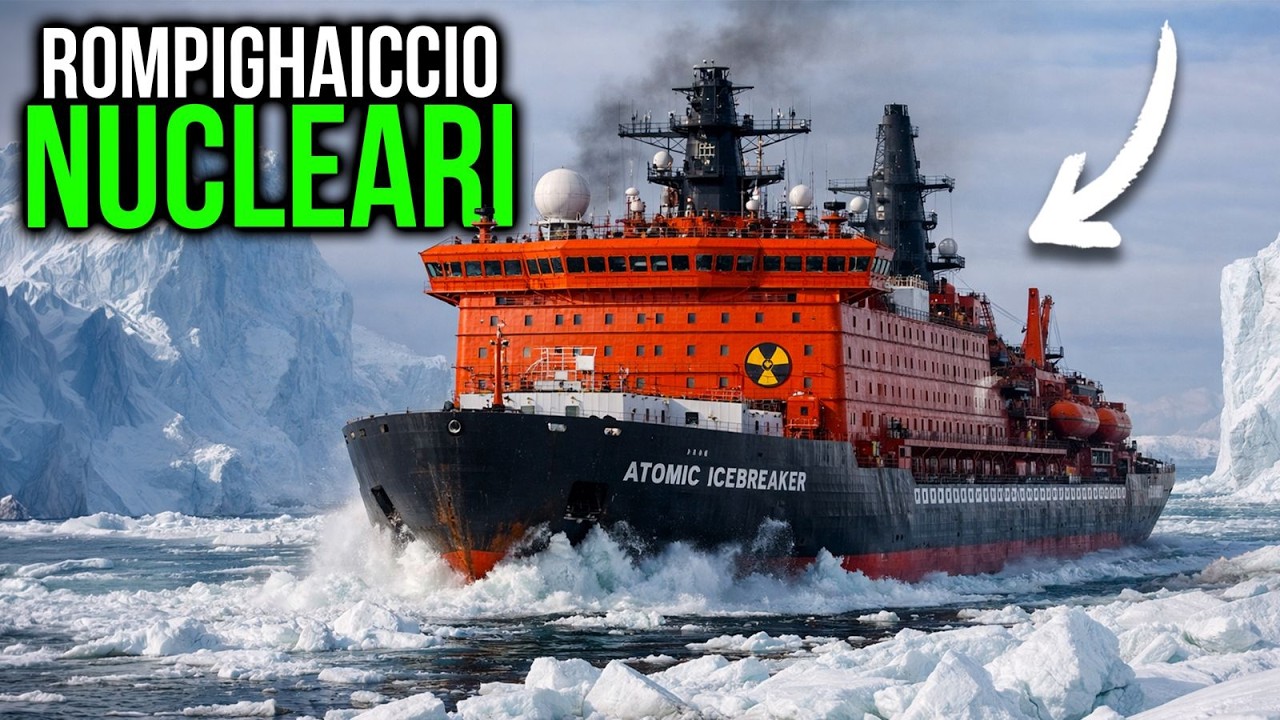 Le ROMPI-GHIACCIO RUSSE a PROPULSIONE NUCLEARE stanno DOMINANDO le ROTTE ARTICHE