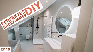 Das perfekte DIY Badezimmer | Unser fugenloses Bad wird eingerichtet