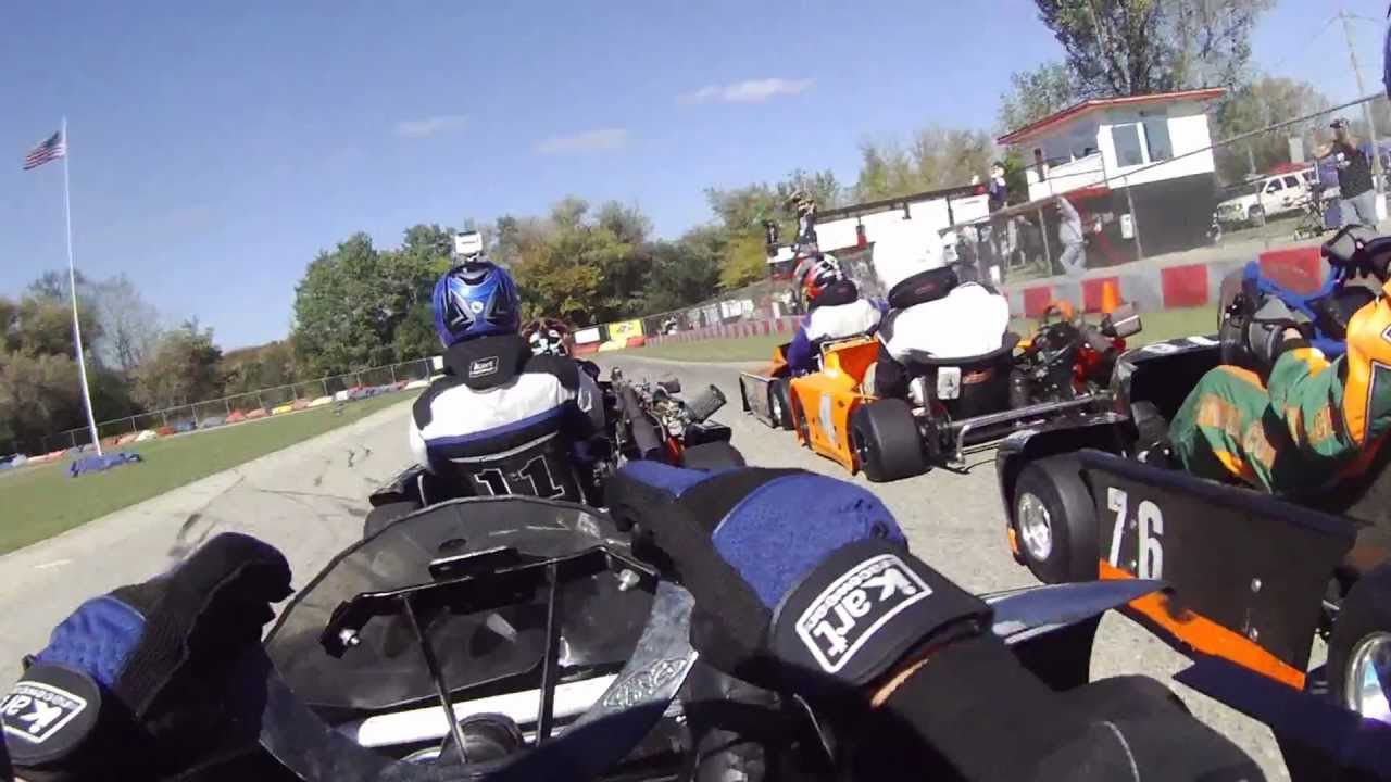 Badger Kart Club Animal Jr. crash