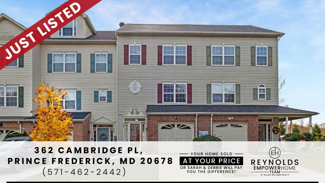 362 Cambridge Place, Prince Frederick, MD 20678 Reynolds EmpowerHome Team (571) 462-2442