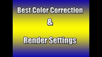 Best Color Correction & Render Settings in Sony Vegas 12 (Tutorial)