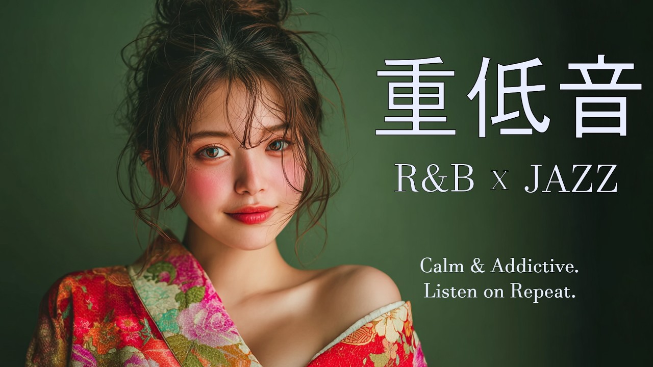 重低音 R&B × JAZZ｜心を癒すソウルフルな女性ボーカルと感情的な歌詞