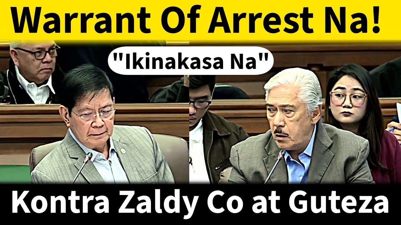 Show Cause Order Muna then Site for Contempt then Warrant Of Arrest Na Vs Zaldy Co and Orly Guteza.