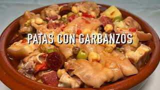 Patas con Garbanzos | Cocina Con Fujita