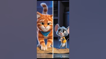 Cat and Mouse Treasure Hunt: Real-Life Adventure #cat #short #shortvideo#mouse #ai #aianimals #funny