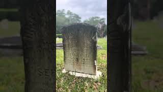 Born in 1823 - Florida History #cemetery #cemeteries #ghost #haunted #weird