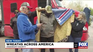 Wreaths Across America truck driver honored for his service