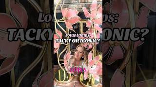 LOTUS LAMPS 🪷: TACKY OR ICONIC?! #tackyoriconic #lotuslamp #vintagedecor #80s #90s