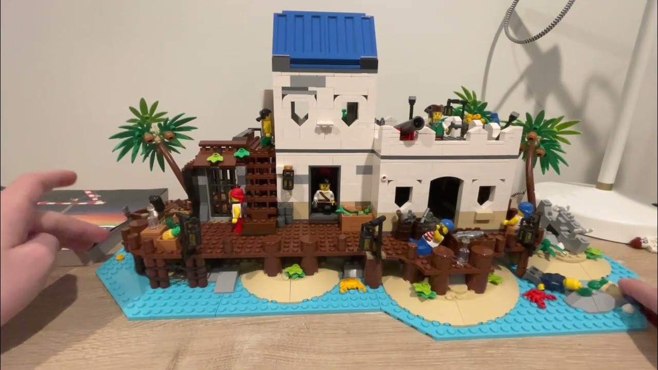 Lego set 21322 Pirates of barracuda bay Island MOC 