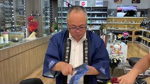 Xin giới thiệu các bác  “Hướng dẫn mài dao bởi chuyên gia Nhật hãng Naniwa”
