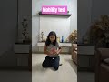 Mobility Test: Can You Pass This Challenge? 🔥 #shorts #ytshorts #viralshorts #viralreels #viral