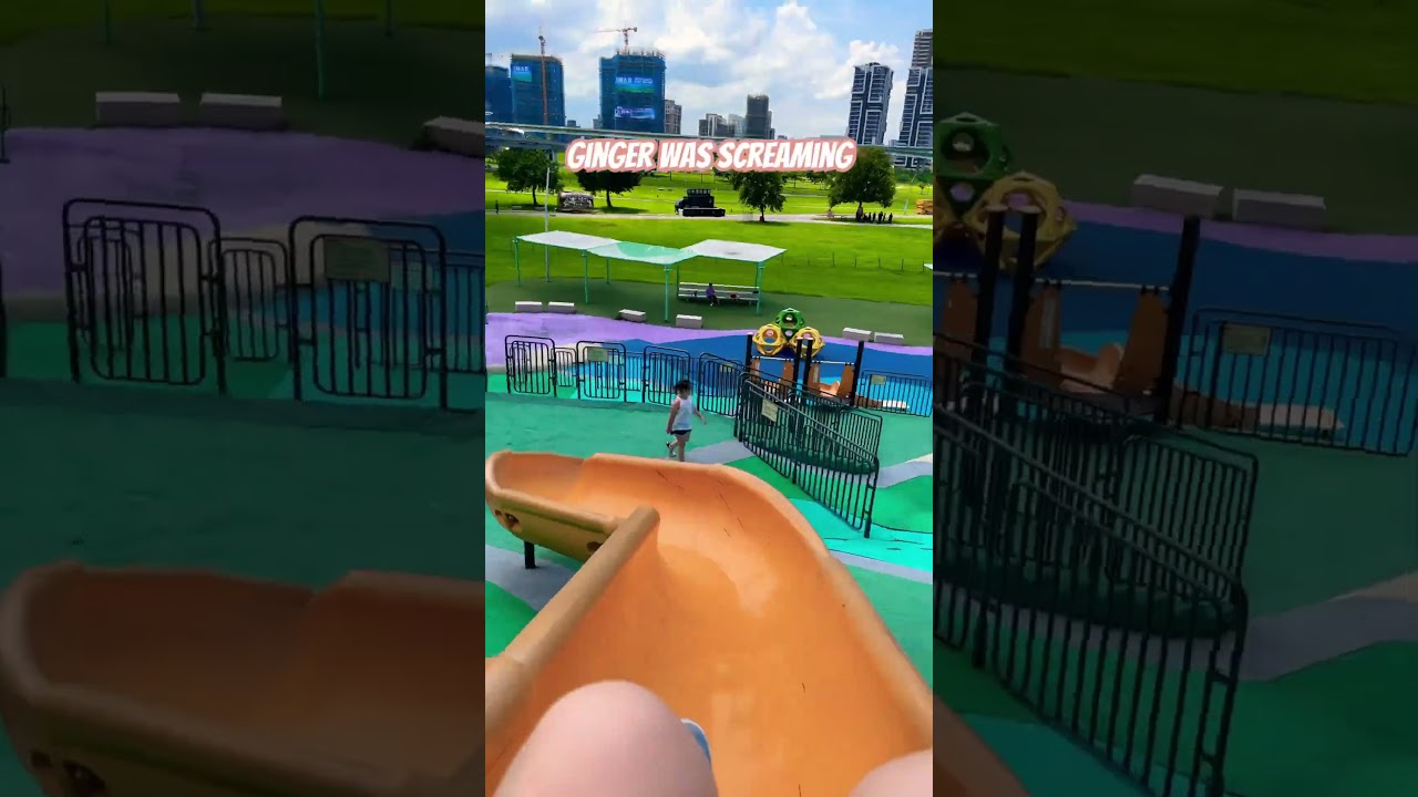 A very hot day at new Taipei metropolitan park 🔥🥵☀️