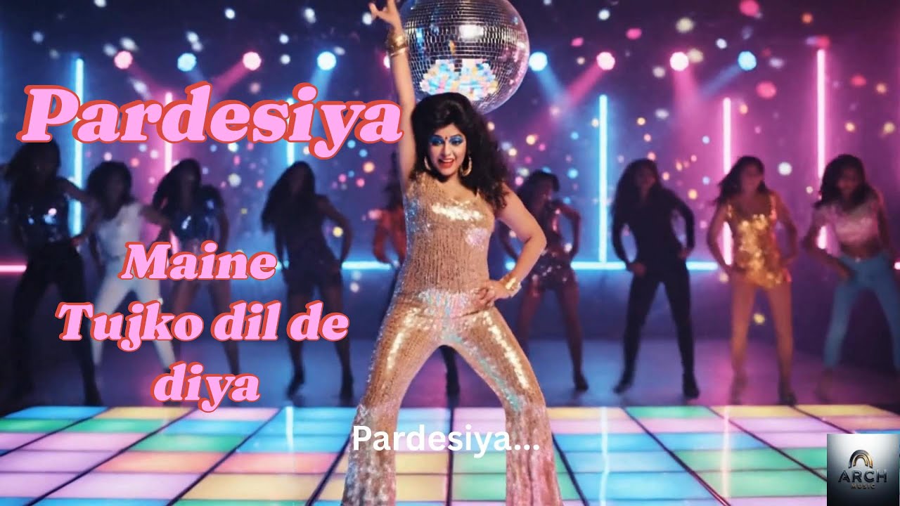 Pardesiya Yeh Sach Hai Piya | Lyrical Video | Asha Bhosle | Bappi Lahiri | 80s Bollywood Disco
