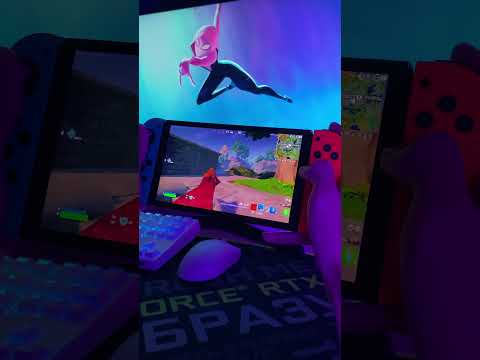 Как идёт Fortnite на Nintendo Switch Oled