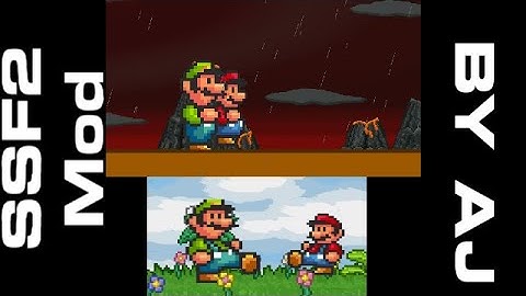 SSF2 Mods: Mario Resprite Wip 1