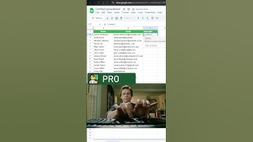 📧 Validate emails instantly in Google Sheets! #googlesheets  #spreadsheet  #googlesheetstips