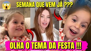 Maria Flor Já Escolheu O Tema Do Seu Aniversário De 3 Anos