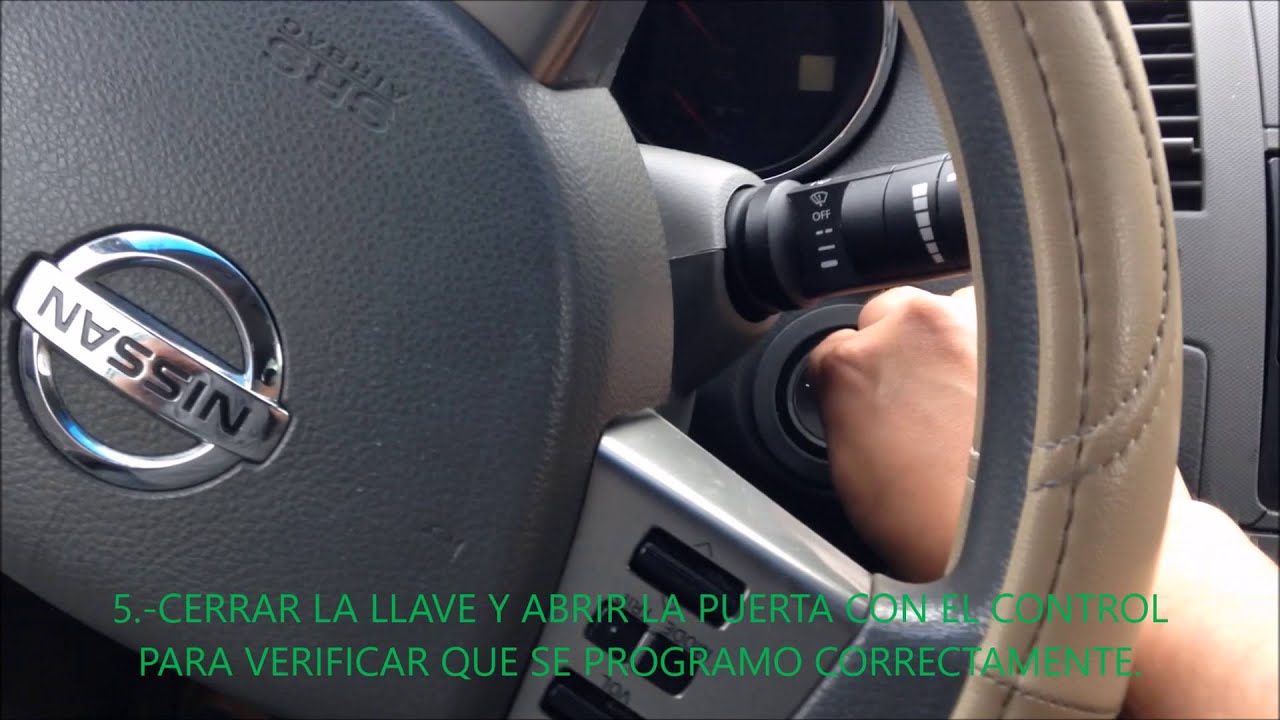 PROGRAMAR CONTROL PARA NISSAN - YouTube 2007 nissan pathfinder fuse box 