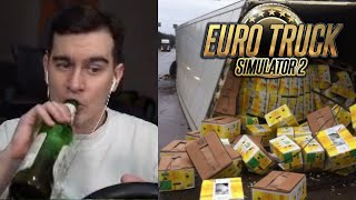 БРАТИШКИН ВЕЗЕТ БАНАНЫ В ДАЛЬНИЙ РЕЙС В Euro Truck Simulator 2