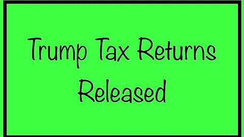 Trump Tax Return Released – What Does This Mean for the Stimulus