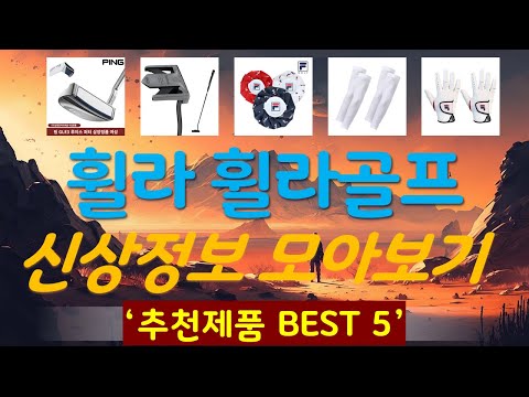휠라 휠라골프 비엘라 FG901 여성용 퍼터 추천, 품절대란 지금보기 가성비 TOP5