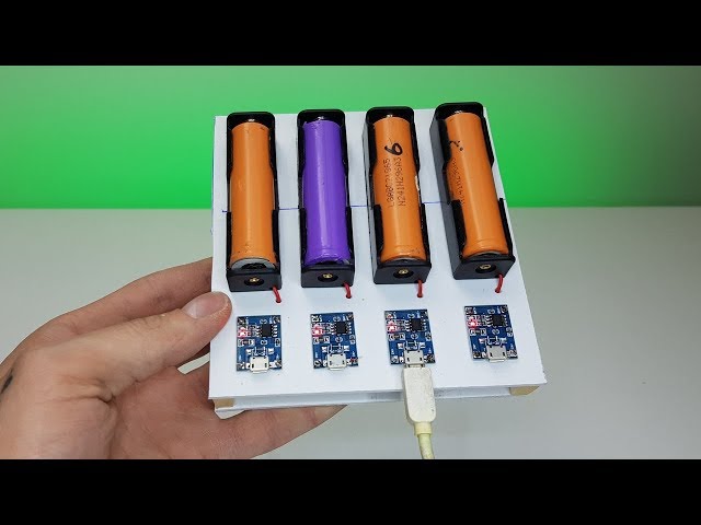 How To Build Your Own 18650 Li-Ion Cell Charger - YouTube