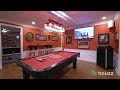 A Tricked-Out Basement For Two College Basketball Super Fans