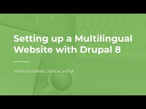 Drupal 8 के साथ एक बहुभाषी वेबसाइट स्थापित करना